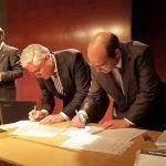 Subscricao do Pacto de Milao