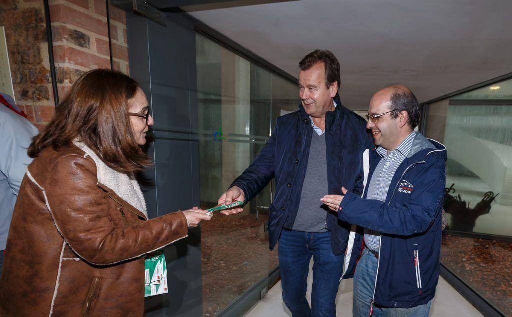 Markku Allen visitou a exposição “Arganil – Capital do Rally”