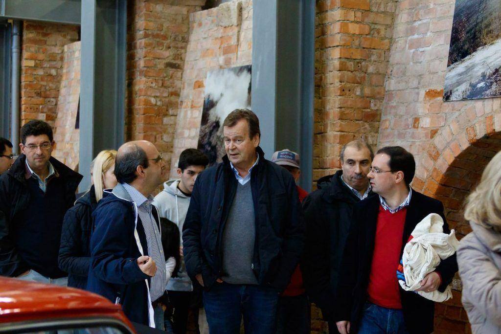 Markku Allen visitou a exposição “Arganil – Capital do Rally”