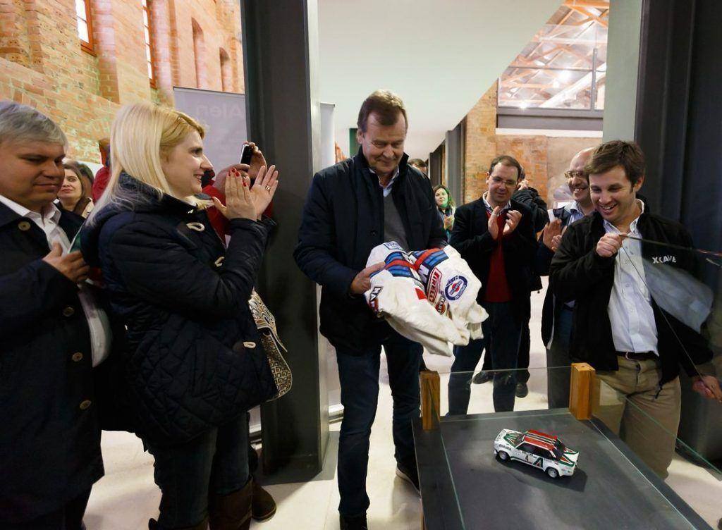 Markku Allen visitou a exposição “Arganil – Capital do Rally”