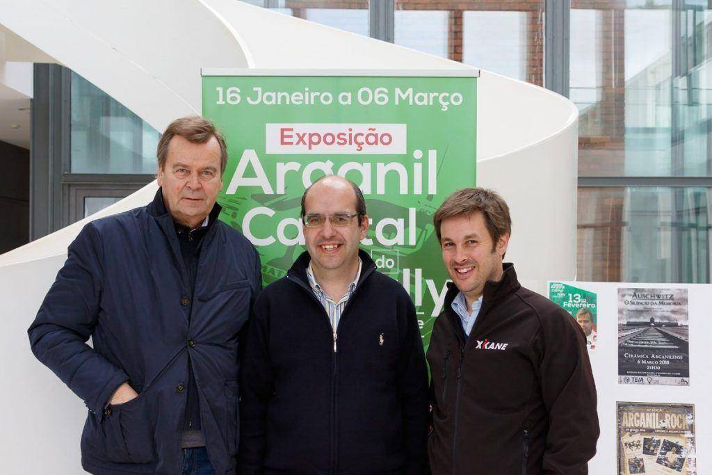 Markku Allen visitou a exposição “Arganil – Capital do Rally”