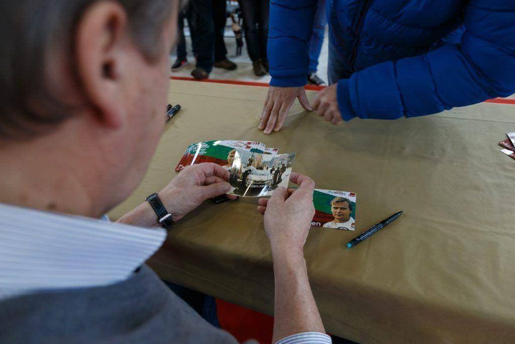 Markku Allen visitou a exposição “Arganil – Capital do Rally”