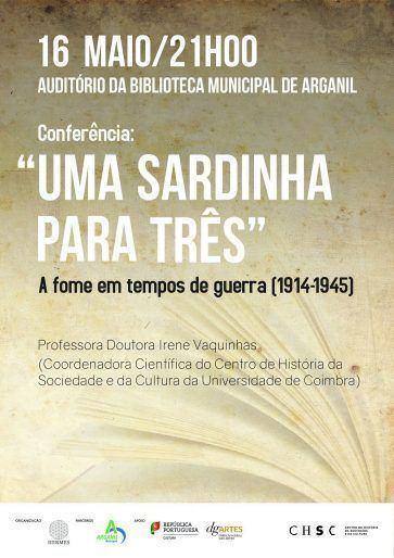 conferencia uma sardinha para tres arganil