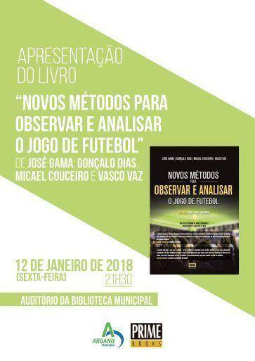 Apresentacao do livro NOVOS METODOS PARA OBSERVAR E ANALISAR O JOGO DE FUTEBOL