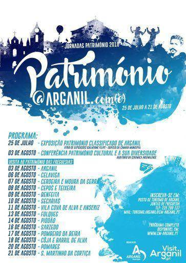 Cartaz Jornadas do Patrimonio 2018