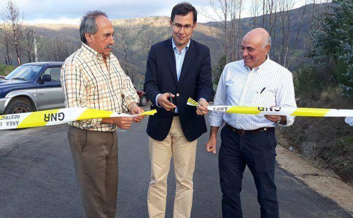 Luís Paulo Costa inaugura reabilitação da estrada entre Pomares e Monte Frio