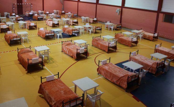 Autarquia instala hospital de campanha no pavilhão da EB 2,3 de Arganil