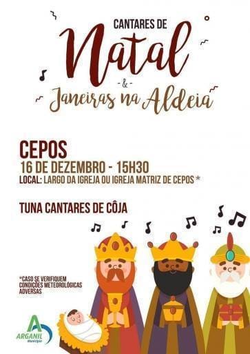 Cantares de Natal e Janeiras na Aldeia cepos