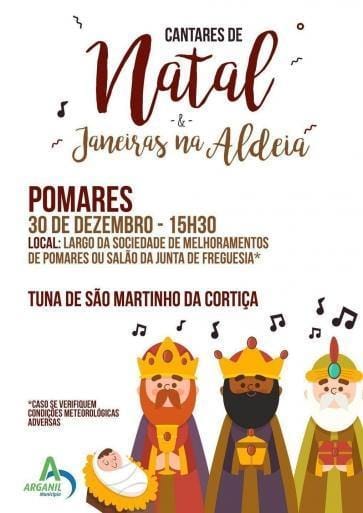 Cantares de Natal e Janeiras na Aldeia pomares