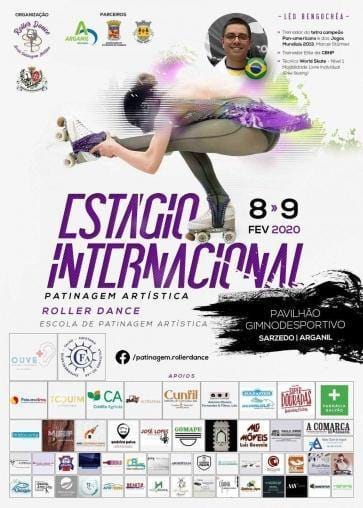 Cartaz Oficial do Estagio Internacional de Patinagem Artistica com Leo Bengochea em Arganil scaled 1