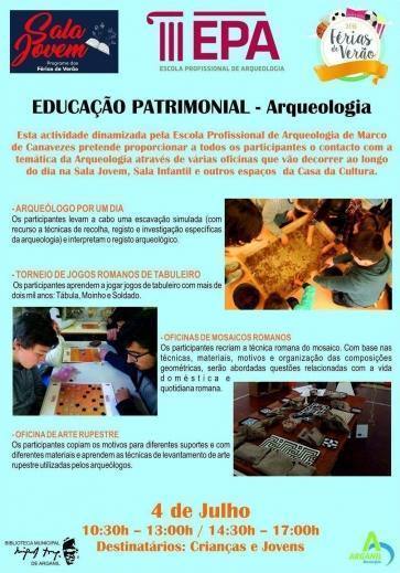 Cartaz Arqueologia