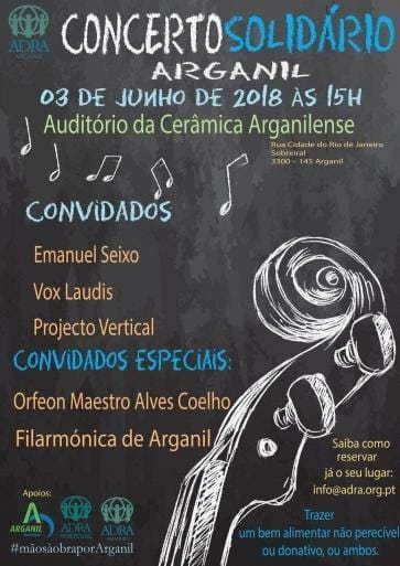 Concerto Solidario ADRA Arganil 2018
