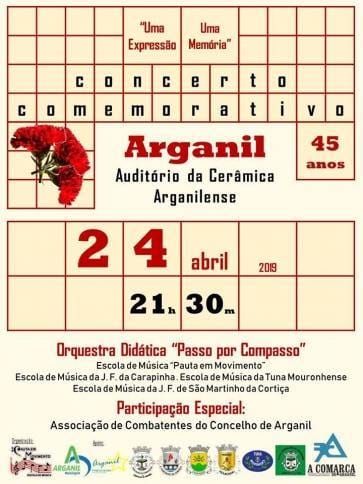 Concerto comemorativo 25 de abril uma expressao uma memoria