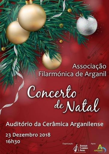 Concerto de Natal filarmonica de arganil 2018
