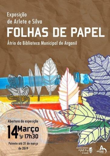 Exposicao Folhas de Papel