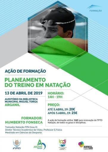 Formacao treino natacao