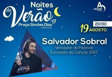 Noites de Verao Arganil 2017 Salvador Sobral
