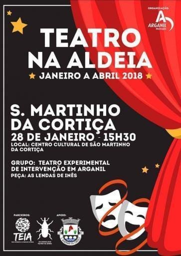 Teatro na Aldeia Sao Martinho da Cortica