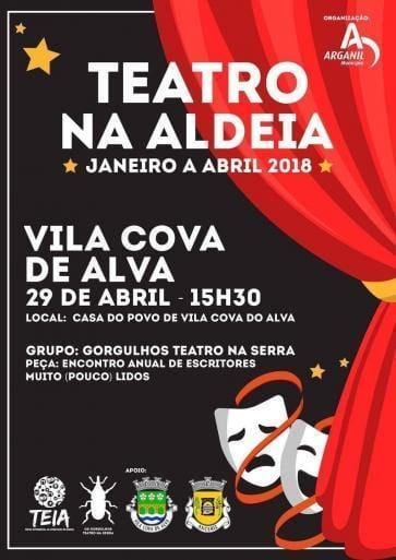 Teatro na Aldeia Vila Cova de Alva   novo local