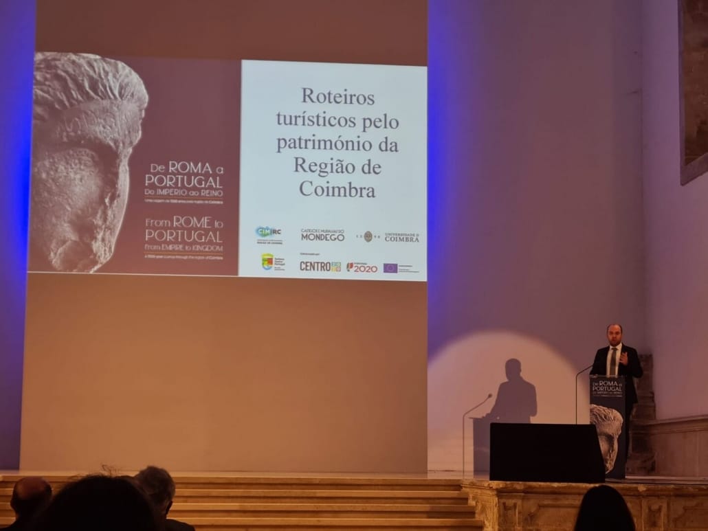 Apresentação de livro e roteiros “De Roma a Portugal: do Império ao Reino” no Convento de São Francisco em Coimbra