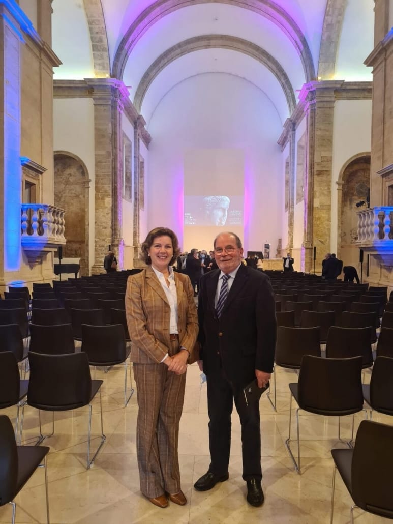 Vice-Presidente Paula Dinis e Presidente da Assembleia, António Cardoso