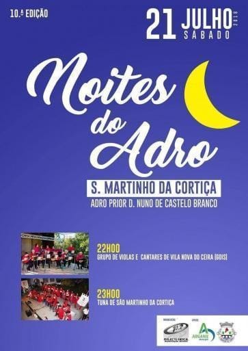 X Noites de Adro 2018 cartaz