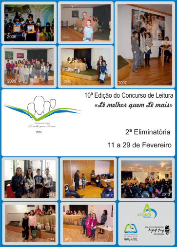 cartaz concurso me melhor quem le mais
