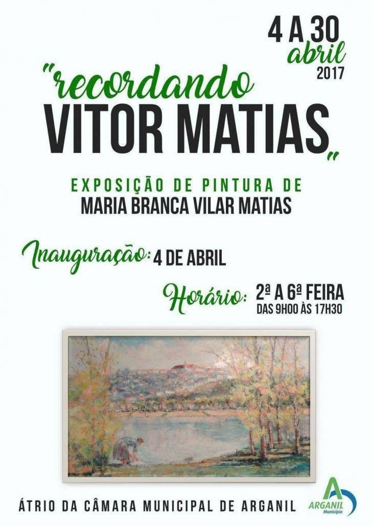 cartaz recordando vitor matias