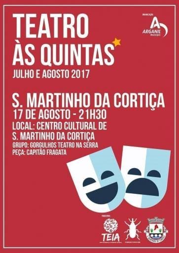 teatro as quintas sao martinho da cortica