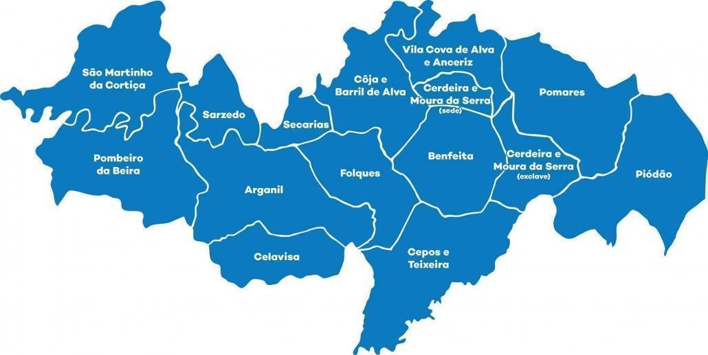 Mapa Concelho Arganil