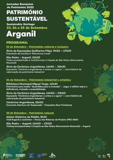 Jornadas Europeias Do Património 2022 Cartaz Jornadas Europeias Do Património 2022 Cartaz