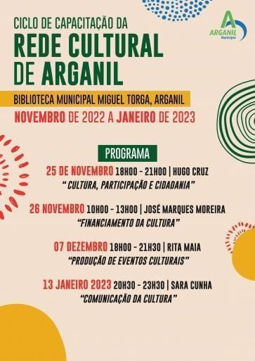 Ciclo de Capacitacao da Rede Cultural de Arganil