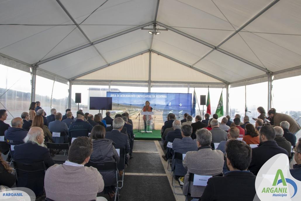 Inauguracao Da Area De Acolhimento Empresarial Da Relvinha 13