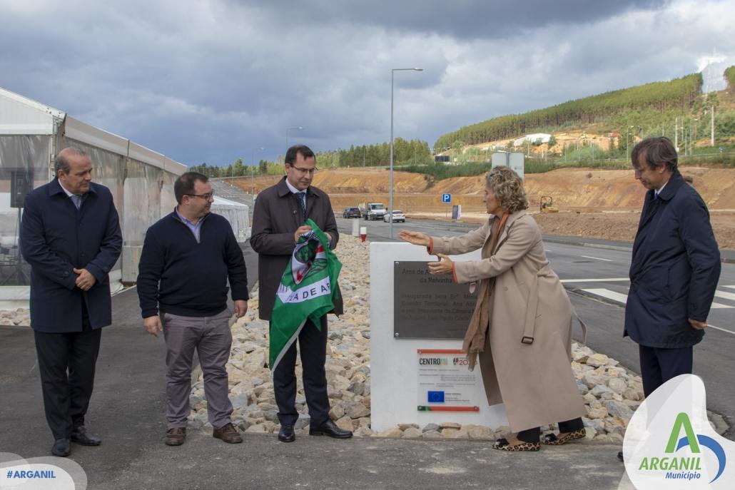 Inauguracao Da Area De Acolhimento Empresarial Da Relvinha 22