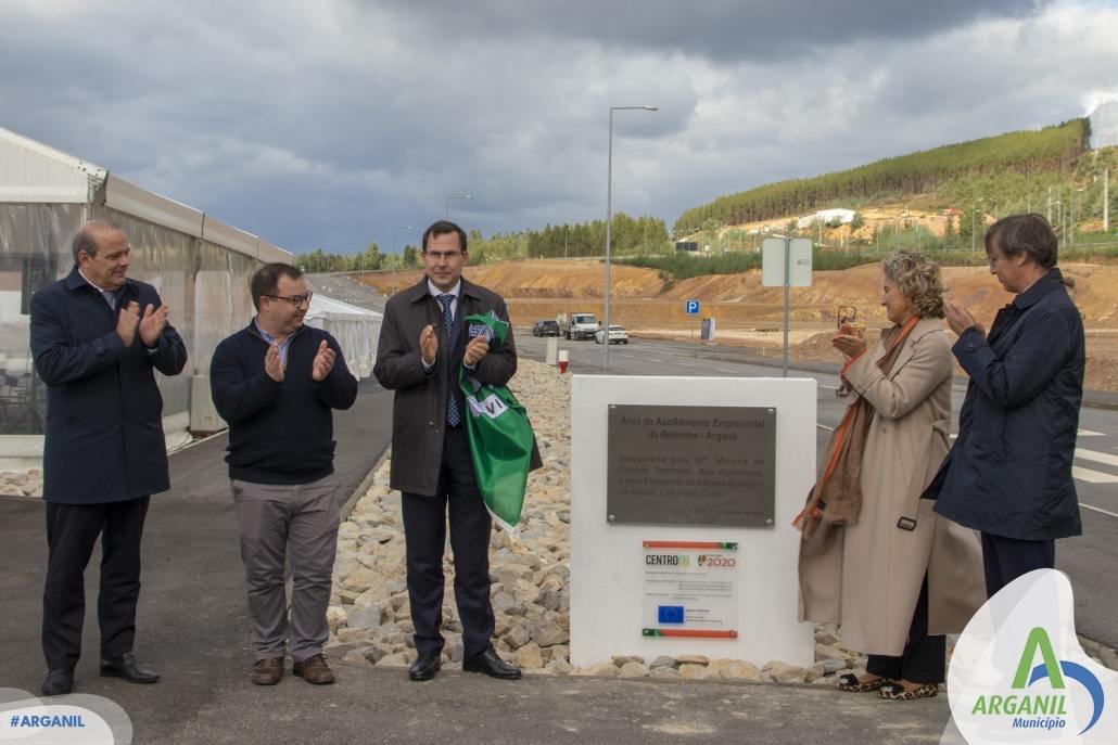 Inauguracao Da Area De Acolhimento Empresarial Da Relvinha 23