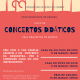 Cartaz Concertos Didáticos