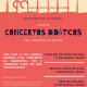 Cartaz Concertos Didaticos