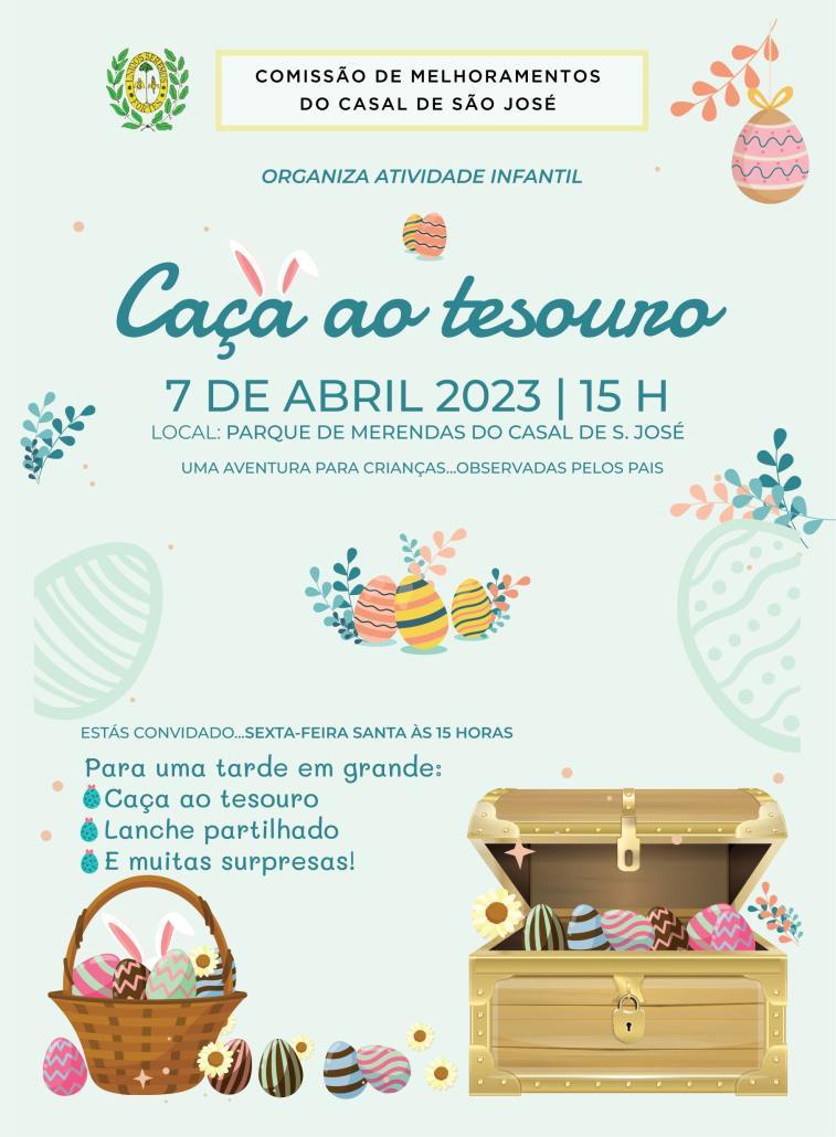 Cartaz Evento Caça Ao Tesouro