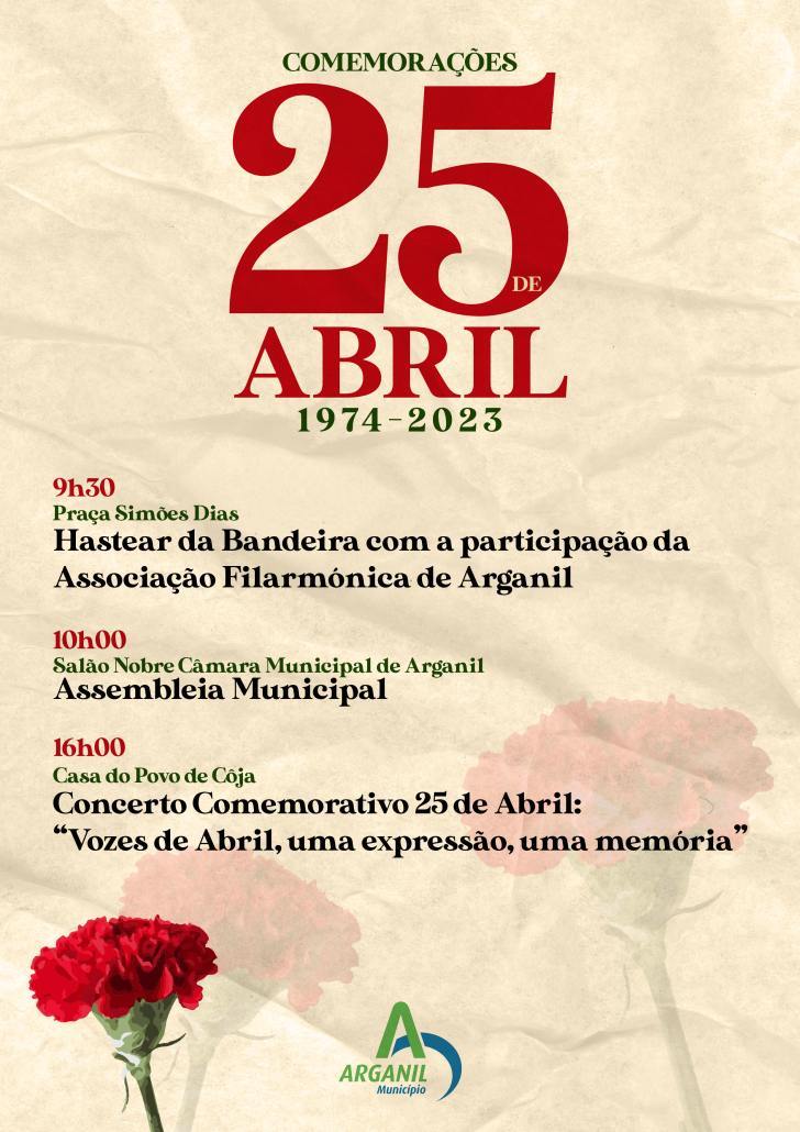 Cartaz Geral 25 De Abril