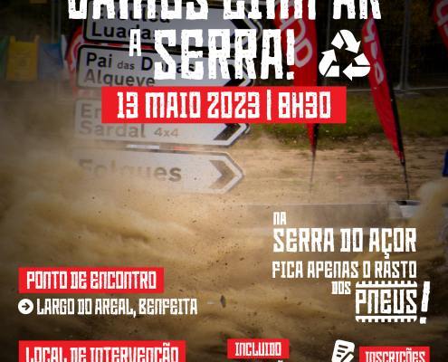 Ação Limpeza Serra Do Açor Rally 2023 Final