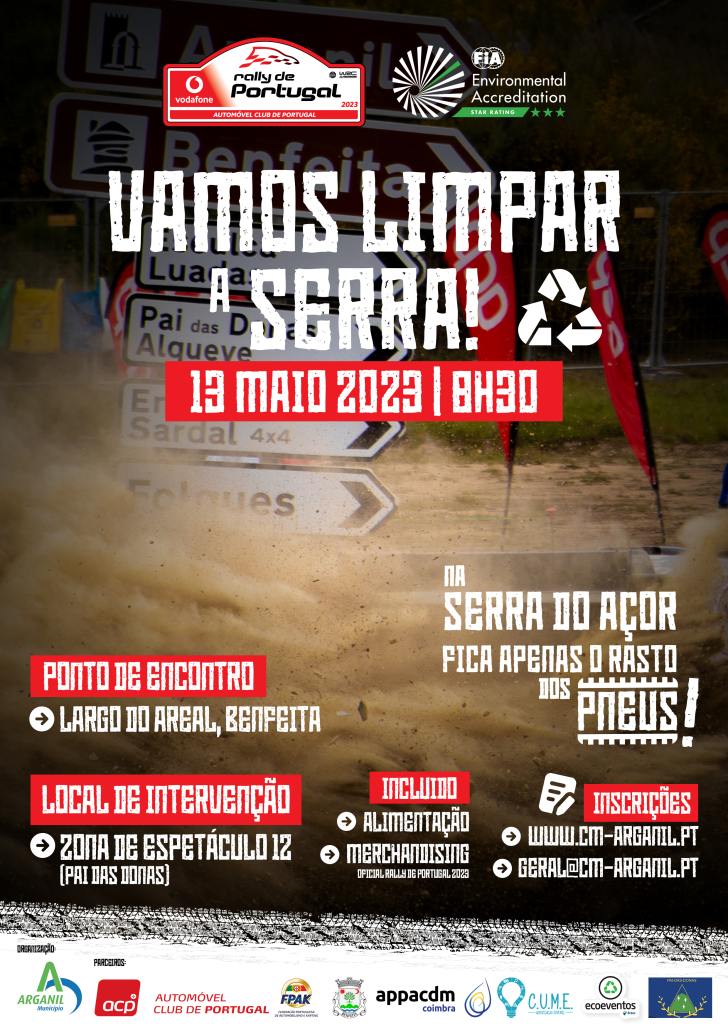 Ação Limpeza Serra Do Açor Rally 2023 Final