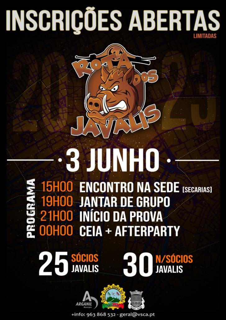 Cartaz Rota Dos Javalis 2023
