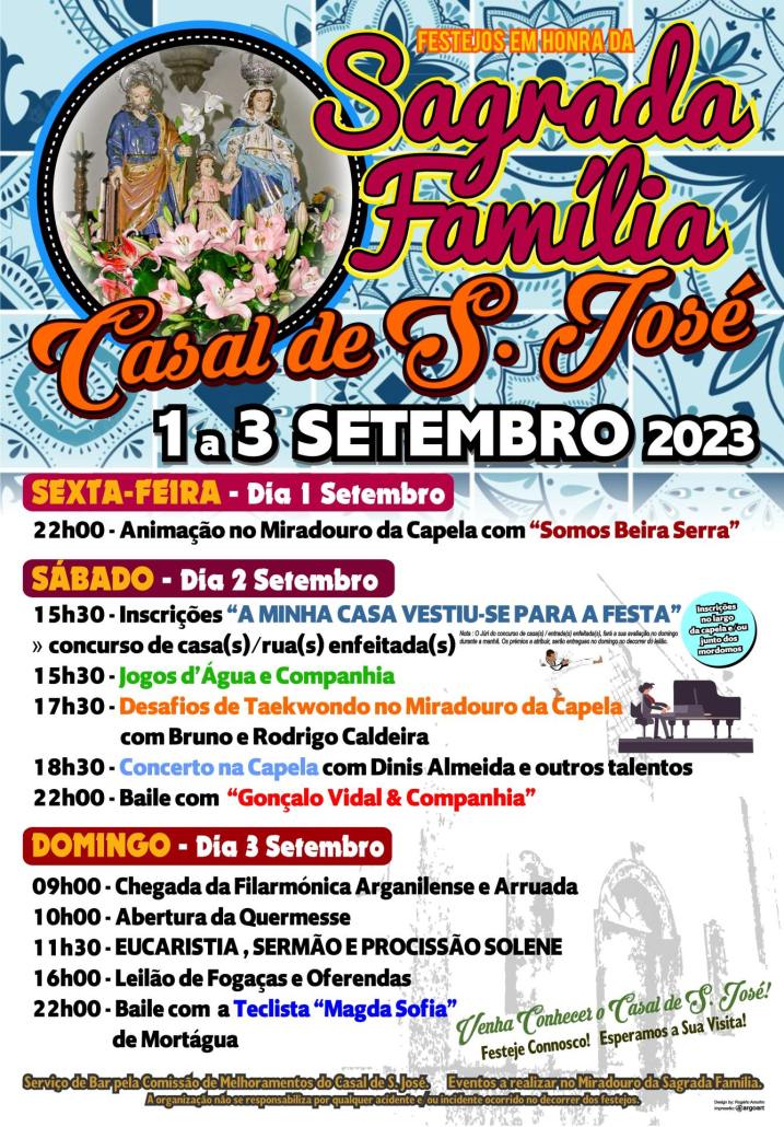 Festas Casal De Sjose 2023.