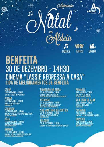 Benfeita Cartaz Individual Animação Natal Na Aldeia Benfeita Cartaz Individual Animação Natal Na Aldeia