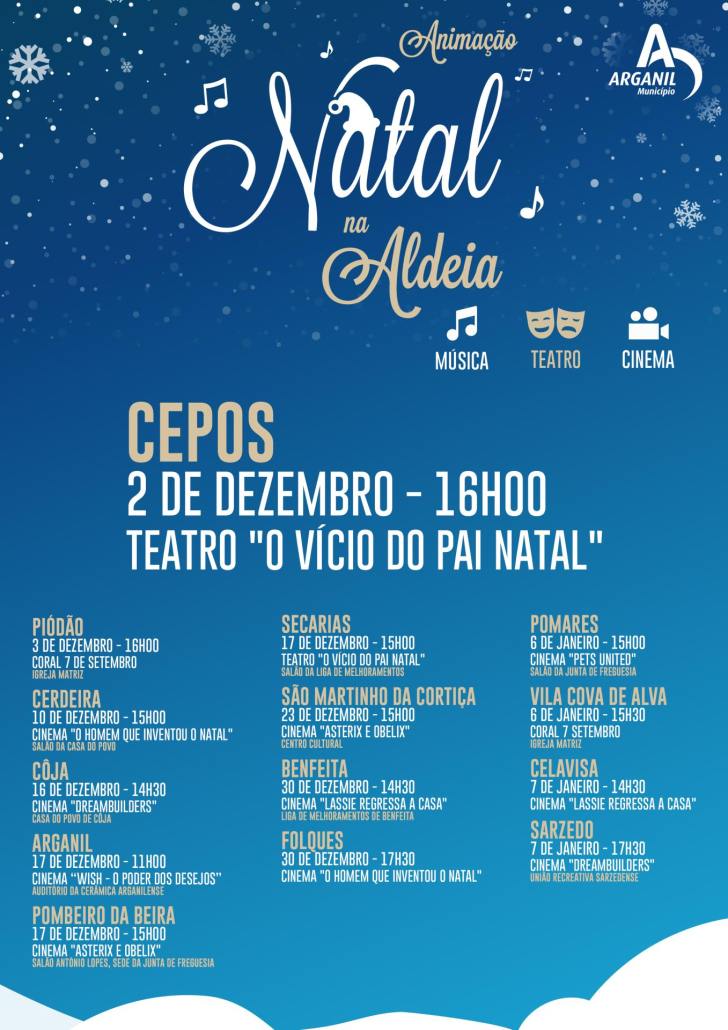 Cepos Individual Animação Natal Na Aldeia