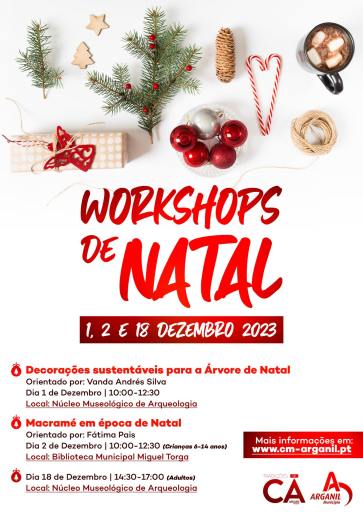 Workshops De Natal 2023 Workshops De Natal 2023
