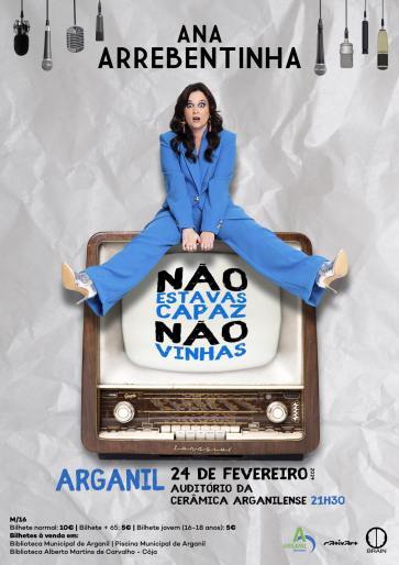 Cartaz Ana Arrebentinha Cartaz Ana Arrebentinha