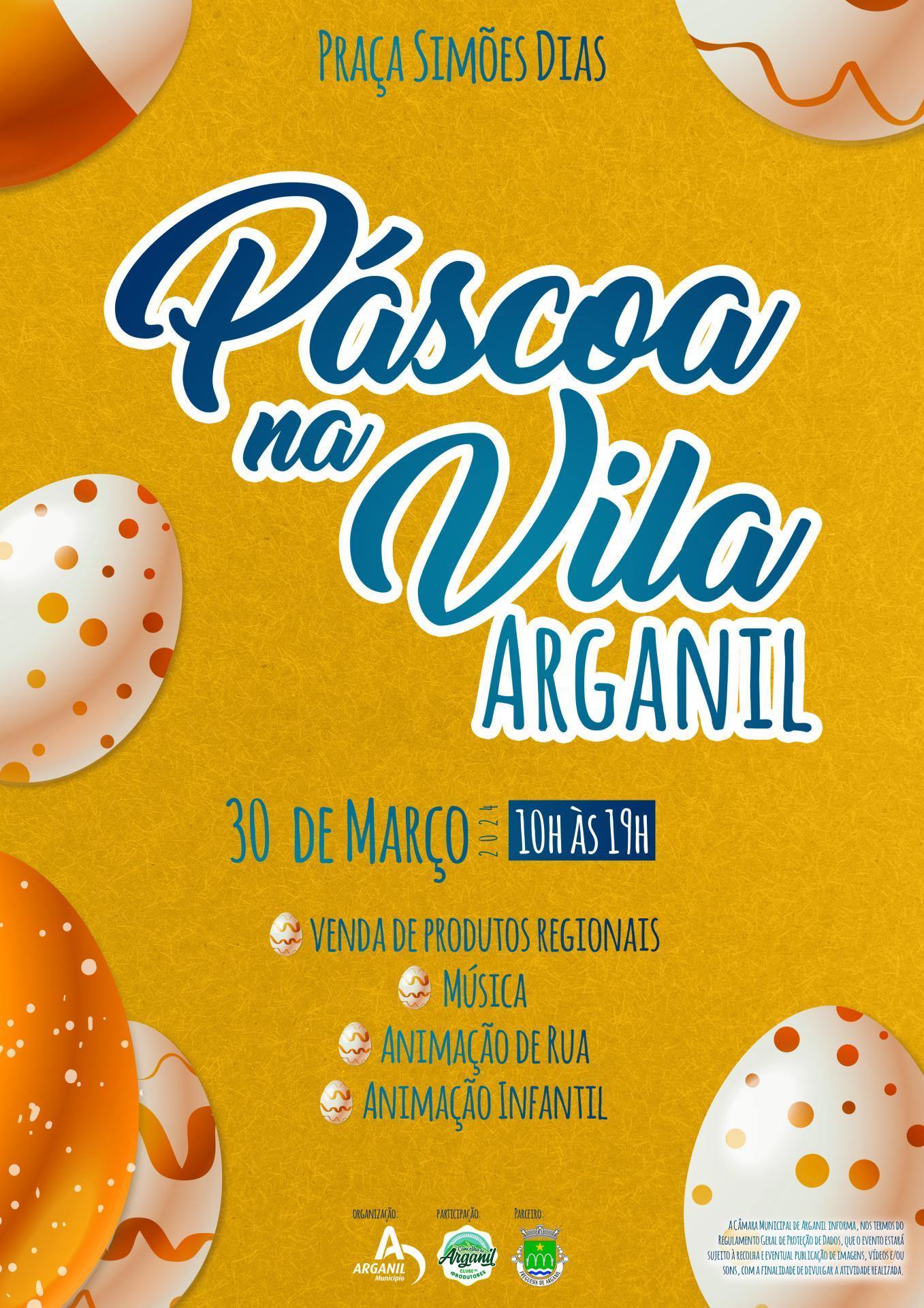 Cartaz Páscoa Na Vila 2024