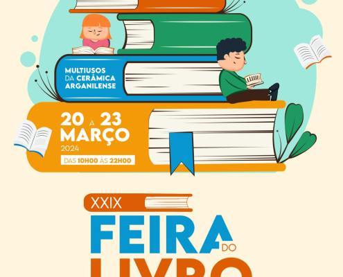 Cartaz Sem Programa Xxix Feira Do Livro Arganil 2024