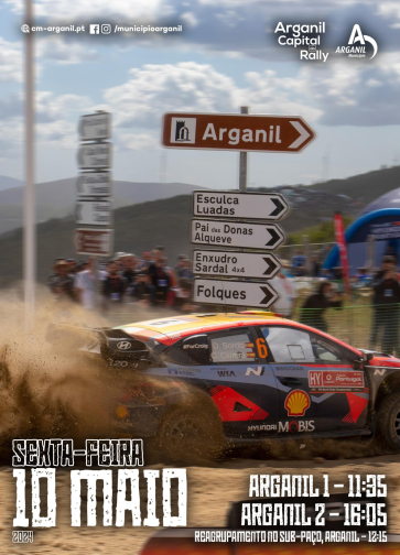 Cartaz Arganil Rally De Portugal 2024